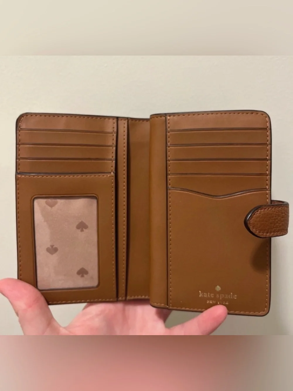 NWOT Kate Spade brown wallet